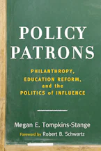Cover of 'Policy Patrons' by Megan E. Tompkins-Stange 