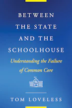 Cover of 'Between the State and the Schoolhouse' by Tom Loveless 