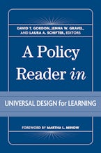 A Policy Reader in Universal Design for Learning